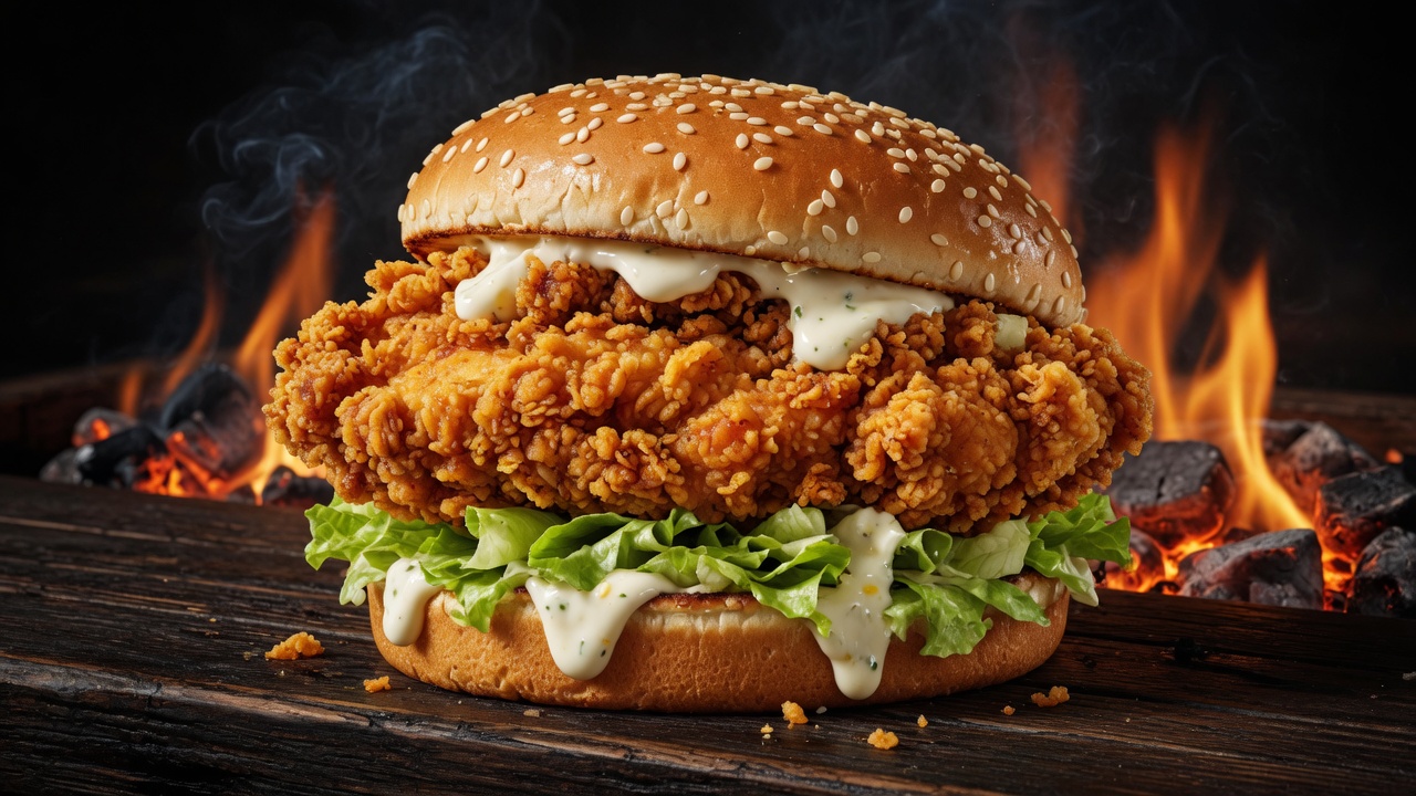 XL Chicken Burger