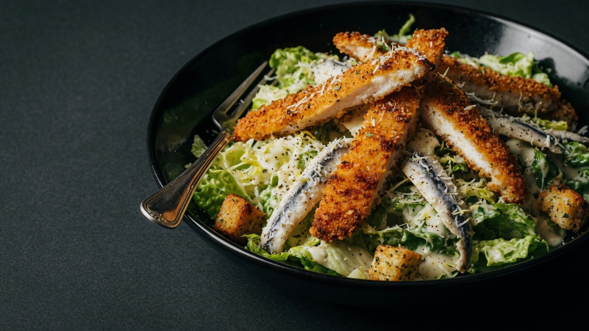 Crispy Chicken Salat